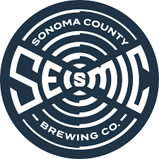 logo for seismic brewing