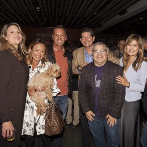 Supporters at the reception