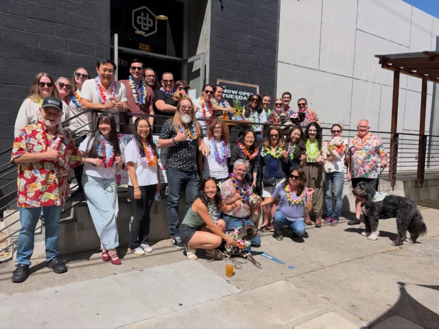 Dogs, people and oaklandunitedbeerworks supporting #pintsforpaws and berkeleyhumane  Dog people are my people! #supportp4p